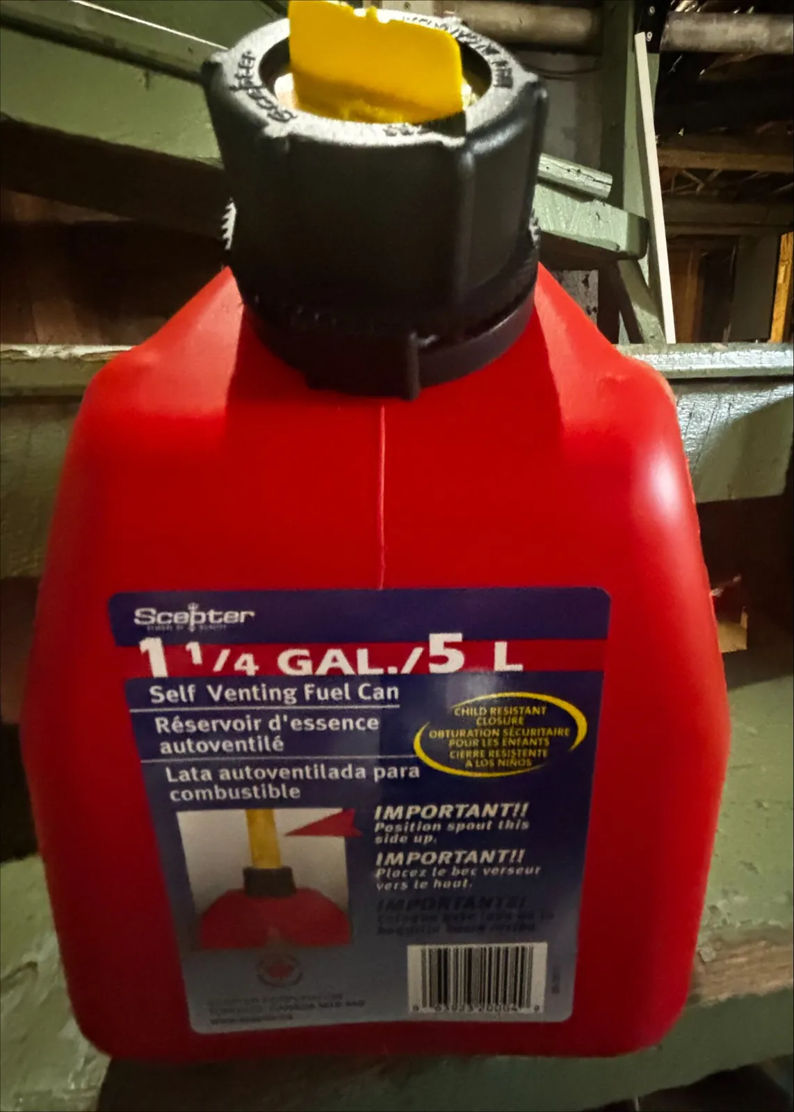 Bidon d'essence 5 L