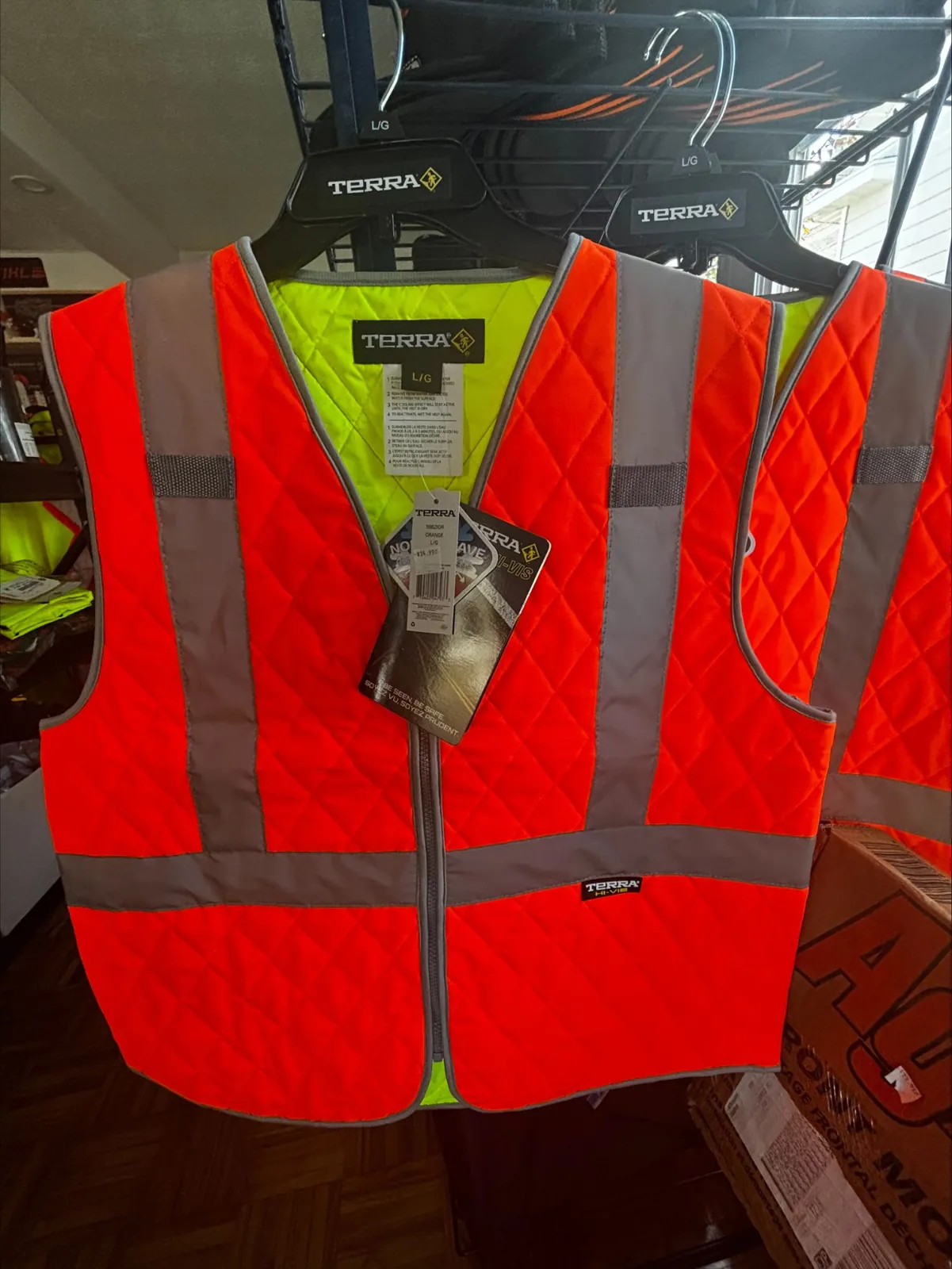 Veste rafraîchissante haute visibilité Terra