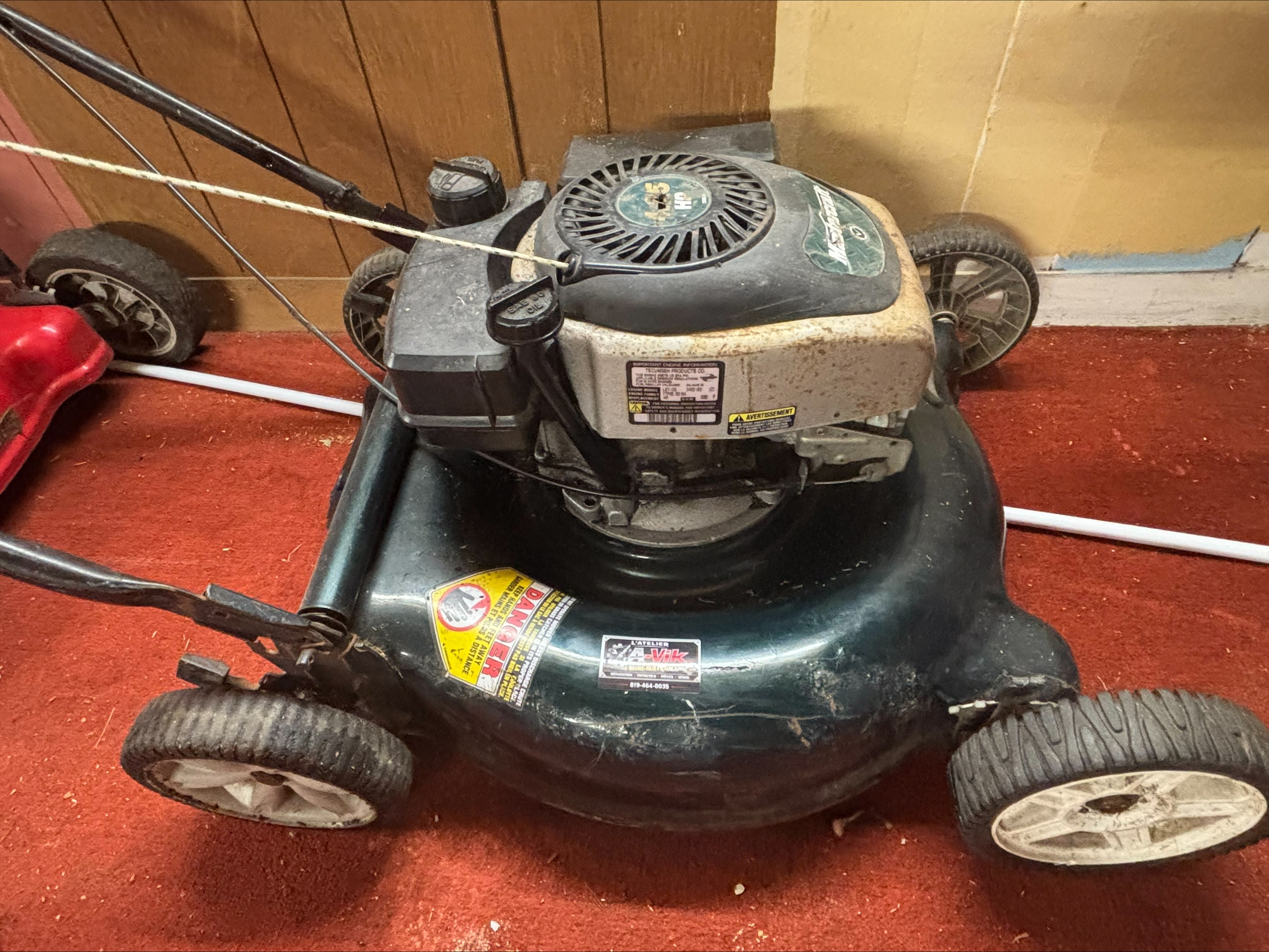 Tondeuse Yard Works 149,99$